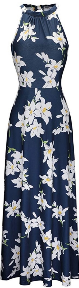 Floral Print Maxi Dress